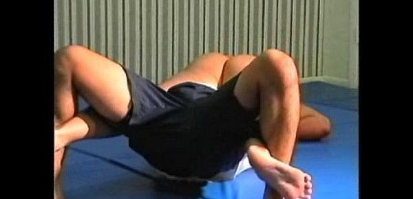  Flamingo Mixed Wrestling mw076-01 - Christine vs Stan Part 1